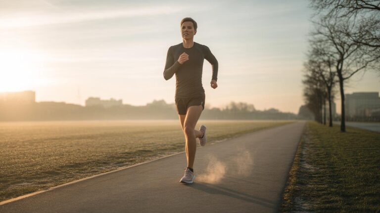 12 minuten hardlopen op een lege maag verbrandt evenveel vet als 45 minuten na het ontbijt
