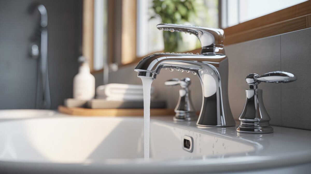 De Zwitserse hoteltechniek om 99 procent van hardnekkige kalk op kranen te verwijderen in één toepassing