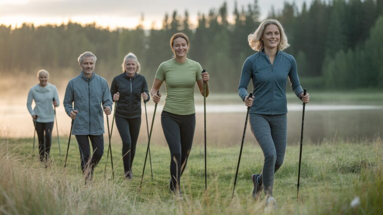 Deze nordic walking techniek verbrandt 40 procent meer calorieën zonder extra inspanning merkbaar voelbaar ooit