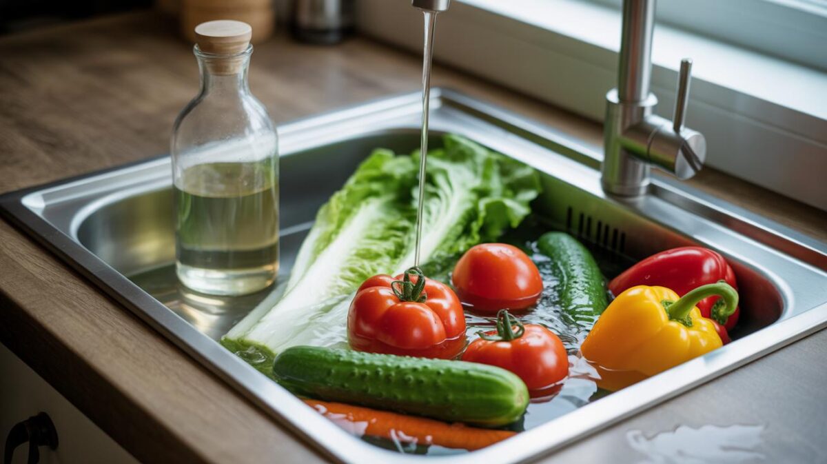 Deze truc met witte azijn verwijdert 94 procent van de pesticiden op Nederlandse groenten direct
