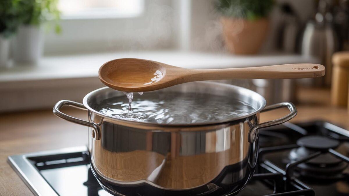 Een houten lepel op kokend water leggen werkt niet volgens deze Europese wetenschappelijke studie recent