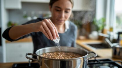Een snufje zuiveringszout versnelt het koken van peulvruchten met 40% zonder de smaak te veranderen of beschadigen