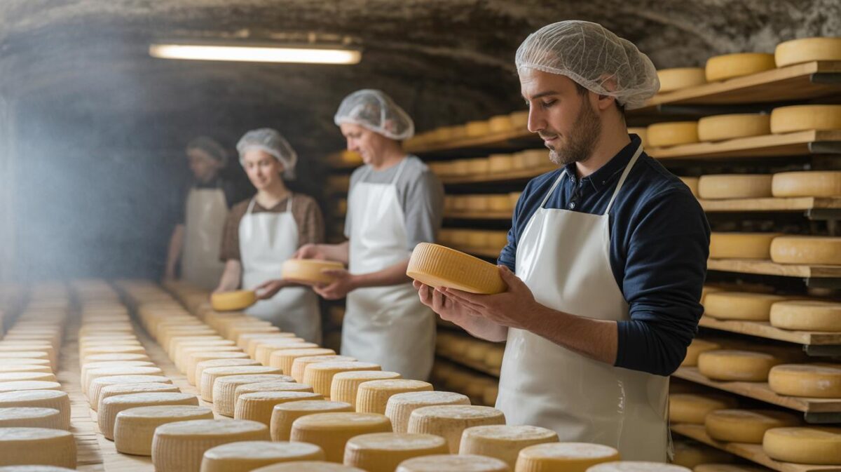 Franse kaasmakers verlaten kelders voor deze ondergrondse rijpingsmethode op precies 14 graden constant altijd