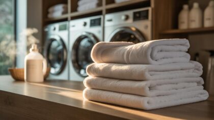 Het luxe wasserij geheim dat handdoeken 2 keer zachter maakt dan wasverzachter ooit kan bereiken