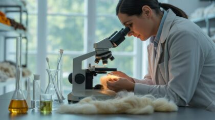 Het natuurlijke ingrediënt dat wolvezelfabrikanten gebruiken om pilling te elimineren voordat het verschijnt