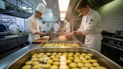 Sterrenrestaurants in Den Haag weken aardappelen systematisch 45 minuten voor het koken om deze technische reden